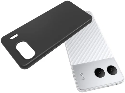 OnePlus Nord 4 Hoesje Dun TPU Back Cover Zwart afbeelding 2