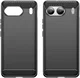 OnePlus Nord 4 Hoesje Geborsteld TPU Flexibele Back Cover Zwart afbeelding 7