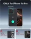 ESR Cyber Armor Apple iPhone 16 Pro Hoesje MagSafe met Stand Grijs afbeelding 2