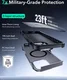 ESR Cyber Armor Apple iPhone 16 Pro Hoesje MagSafe met Stand Grijs afbeelding 9