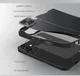 Nillkin Qin Prop Leather iPhone 16 Hoesje met Camera Cover Book Case Zwart afbeelding 6