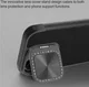Nillkin Qin Prop Leather iPhone 16 Pro Max Hoesje Camera Cover Book Case Zwart afbeelding 3