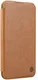 Nillkin Qin Prop Leather iPhone 16 Pro Max Hoesje Camera Cover Book Case Bruin afbeelding 9