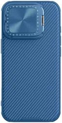 Nillkin CamShield Prop iPhone 16 Pro Hoesje MagSafe Back Cover Blauw afbeelding