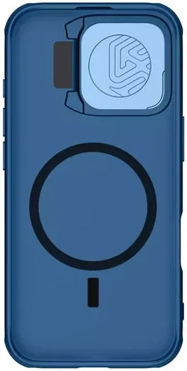 Nillkin CamShield Prop iPhone 16 Pro Hoesje MagSafe Back Cover Blauw afbeelding 9