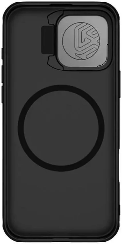 Nillkin CamShield Prop iPhone 16 Pro Max Hoesje MagSafe Back Cover Zwart afbeelding 9