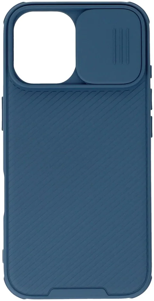 Nillkin CamShield MagSafe Apple iPhone 16 Hoesje Camera Slider Blauw afbeelding 1
