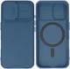 Nillkin CamShield MagSafe Apple iPhone 16 Hoesje Camera Slider Blauw afbeelding 2