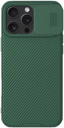 Nillkin CamShield MagSafe Apple iPhone 16 Pro Hoesje Camera Slider Groen afbeelding 1