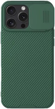 Nillkin CamShield MagSafe Apple iPhone 16 Pro Hoesje Camera Slider Groen