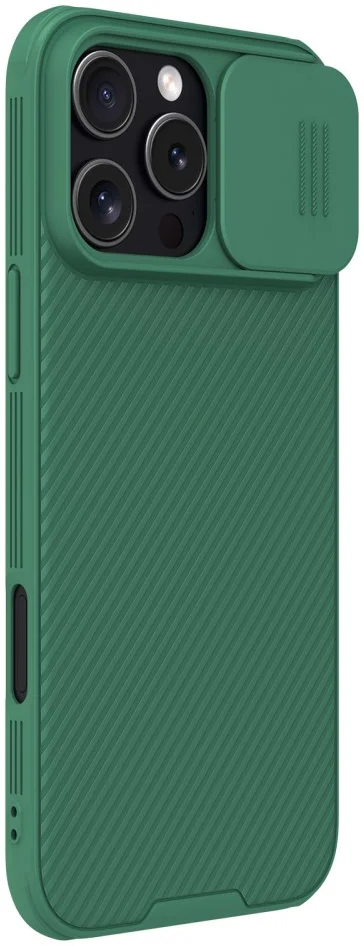 Nillkin CamShield MagSafe Apple iPhone 16 Pro Hoesje Camera Slider Groen afbeelding 2