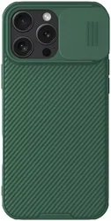 Nillkin CamShield MagSafe Apple iPhone 16 Pro Max Hoesje Camera Slider Groen afbeelding