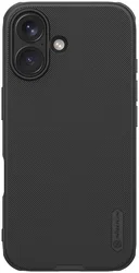 Nillkin Frosted Shield Apple iPhone 16 Plus Hoesje MagSafe Back Cover Zwart afbeelding