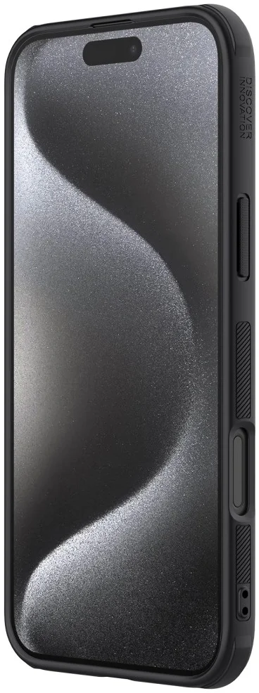Nillkin Frosted Shield Apple iPhone 16 Pro Hoesje MagSafe Back Cover Zwart afbeelding 10