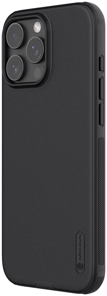 Nillkin Frosted Shield Apple iPhone 16 Pro Hoesje MagSafe Back Cover Zwart afbeelding 2