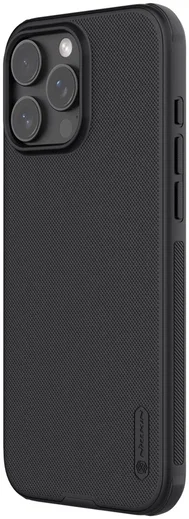 Nillkin Frosted Shield Apple iPhone 16 Pro Hoesje MagSafe Back Cover Zwart afbeelding 2