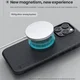 Nillkin Frosted Shield Apple iPhone 16 Pro Hoesje MagSafe Back Cover Zwart afbeelding 4