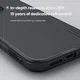 Nillkin Frosted Shield Apple iPhone 16 Pro Max Hoesje MagSafe Back Cover Zwart afbeelding 6
