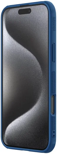 Nillkin Frosted Shield Apple iPhone 16 Pro Max Hoesje MagSafe Back Cover Blauw afbeelding 10