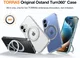 TORRAS Ostand Pro MagSafe Apple iPhone 16 Plus Hoesje 360° MagSafe Stand Clear afbeelding 20