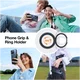 TORRAS Ostand Pro MagSafe Apple iPhone 16 Pro Hoesje 360° MagSafe Stand Zwart afbeelding 5
