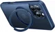 TORRAS Ostand Pro MagSafe Apple iPhone 16 Pro Hoesje 360° MagSafe Stand Blauw afbeelding 2
