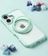 TORRAS Ostand R Fusion Apple iPhone 16 Hoesje 360° MagSafe Stand Groen afbeelding 3