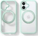 TORRAS Ostand R Fusion Apple iPhone 16 Hoesje 360° MagSafe Stand Groen afbeelding 5