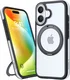 TORRAS Ostand R Fusion Apple iPhone 16 Hoesje 360° MagSafe Stand Zwart afbeelding 2