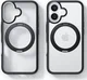 TORRAS Ostand R Fusion Apple iPhone 16 Hoesje 360° MagSafe Stand Zwart afbeelding 4