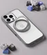 TORRAS Ostand R Fusion Apple iPhone 16 Pro Hoesje 360° MagSafe Stand Grijs afbeelding 3