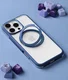 TORRAS Ostand R Fusion Apple iPhone 16 Pro Hoesje 360° MagSafe Stand Blauw afbeelding 3