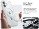 TORRAS Ostand Spin Apple iPhone 16 Hoesje 360° MagSafe Stand Transparant afbeelding 7