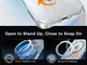 TORRAS Ostand Spin Apple iPhone 16 Hoesje 360° MagSafe Stand Transparant afbeelding 10