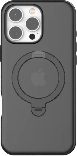 TORRAS Ostand Spin Apple iPhone 16 Pro Hoesje 360° MagSafe Stand Zwart afbeelding 2