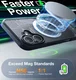 TORRAS Pstand Apple iPhone 16 Hoesje MagSafe met Kickstand Zwart afbeelding 9