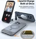 TORRAS Pstand Apple iPhone 16 Pro Hoesje MagSafe met Kickstand Zwart afbeelding 7