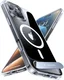 TORRAS Pstand Apple iPhone 16 Pro Hoesje MagSafe met Kickstand Transparant afbeelding 2