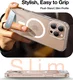 TORRAS Pstand Apple iPhone 16 Pro Hoesje MagSafe met Kickstand Transparant afbeelding 5