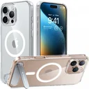 TORRAS Pstand Apple iPhone 16 Pro Max Hoesje MagSafe met Kickstand Transparant