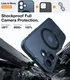 TORRAS Pstand Spin Apple iPhone 16 Plus Hoesje MagSafe 360° Kickstand Zwart afbeelding 3