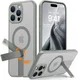 TORRAS Pstand Spin Apple iPhone 16 Pro Max Hoesje MagSafe 360° Kickstand Zwart afbeelding 8