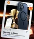 TORRAS Guardian Magnetic Apple iPhone 16 Hoesje met MagSafe Zwart afbeelding 8