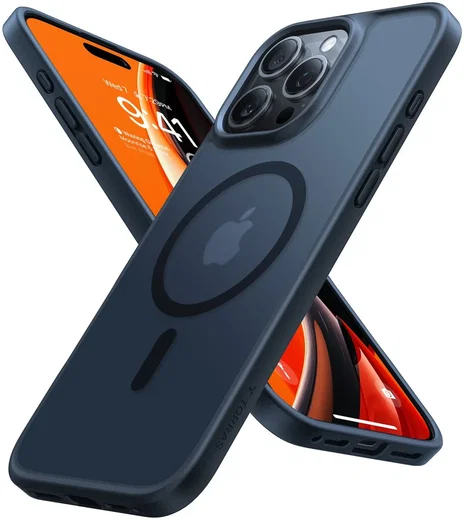 TORRAS Guardian Magnetic Apple iPhone 16 Pro Max Hoesje met MagSafe Zwart afbeelding 1