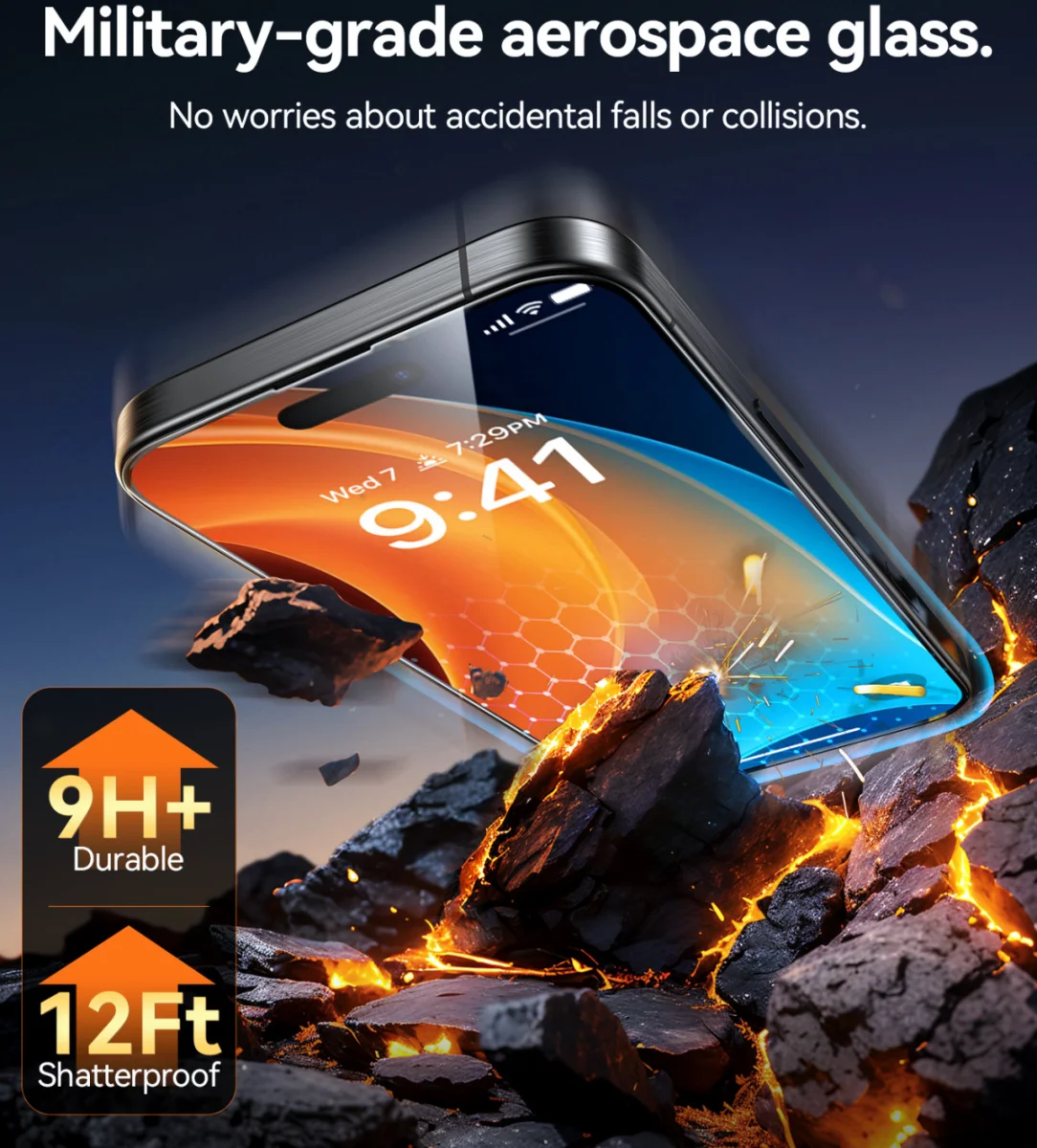 TORRAS Install Master iPhone 16 Pro Max Screen Protector Installatietray afbeelding 2