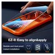 TORRAS Install Master iPhone 16 Privacy Glass Screen Protector afbeelding 2