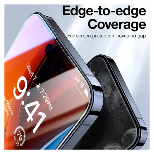TORRAS Install Master iPhone 16 Privacy Glass Screen Protector afbeelding 7