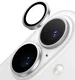 TORRAS LensGuard Apple iPhone 16 / 16 Plus Camera Protector Zwart afbeelding 1