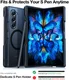 TORRAS Guardian Magnetic Samsung Galaxy Z Fold 6 Hoesje met MagSafe Zwart afbeelding 7
