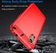 Samsung Galaxy Xcvover 7 Hoesje Geborsteld TPU Flexibele Back Cover Rood afbeelding 2
